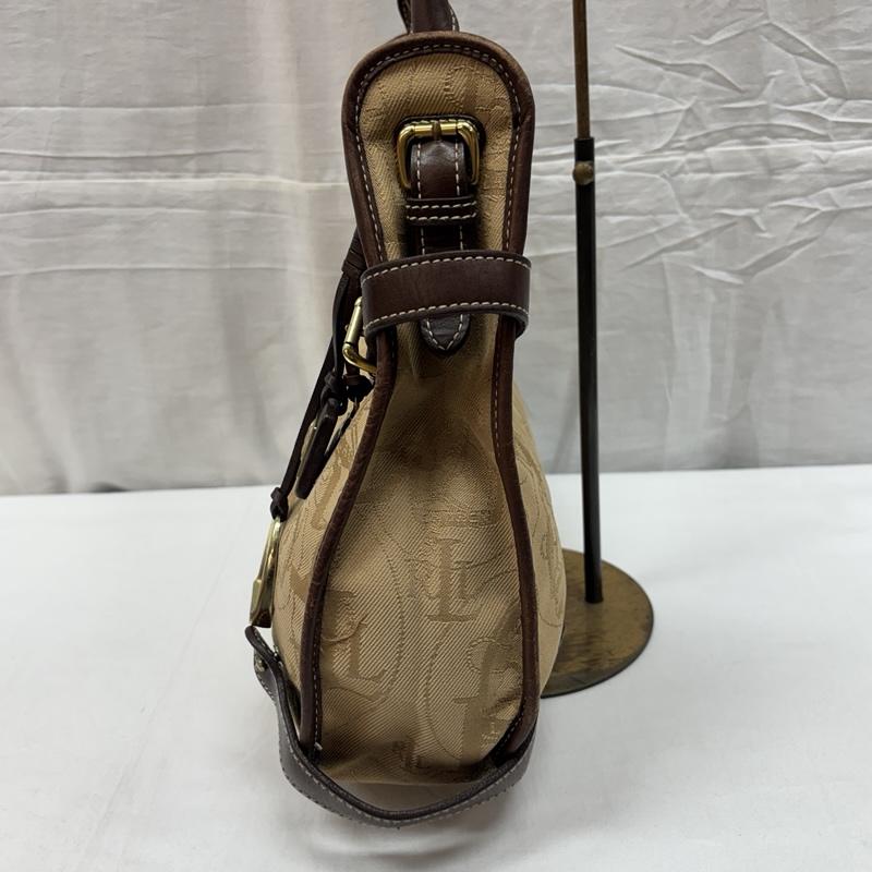 ローレンラルフローレン LAUREN RALPH LAUREN ハンドバッグ ハンドバッグ ロゴ 総柄 キャンバス ハンドバッグ チャーム付 ワンショルダー - レディース USED 古着 中古 50169600
