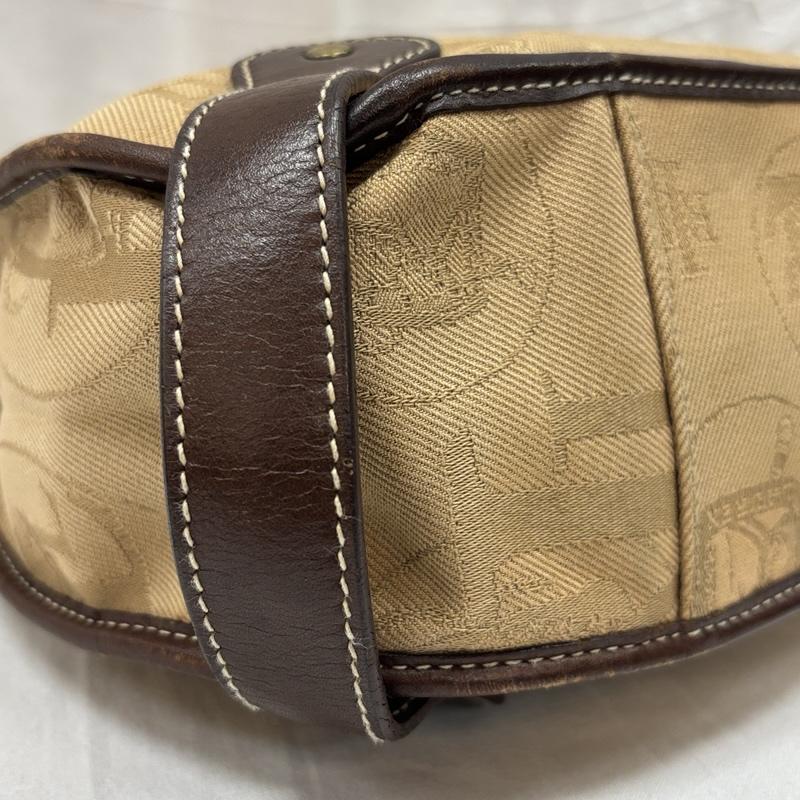 ローレンラルフローレン LAUREN RALPH LAUREN ハンドバッグ ハンドバッグ ロゴ 総柄 キャンバス ハンドバッグ チャーム付 ワンショルダー - レディース USED 古着 中古 50169600