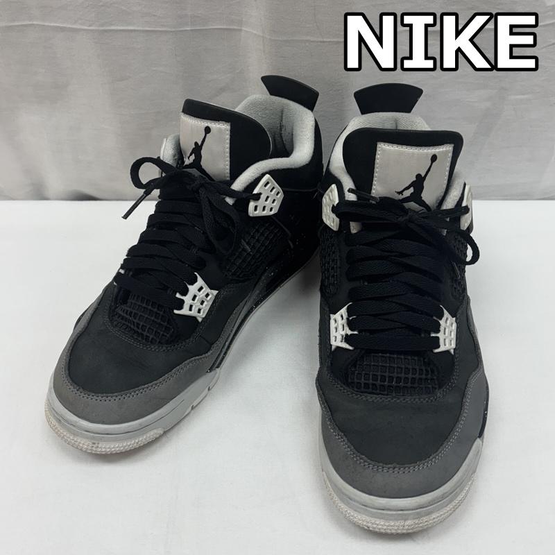 ナイキ NIKE スニーカー スニーカー FQ8138-002 AIR JORDAN 4 RETRO Fear エアジョーダン4 レトロ フィア スニーカー 27.0cm メンズ USED 古着 中古 50169602