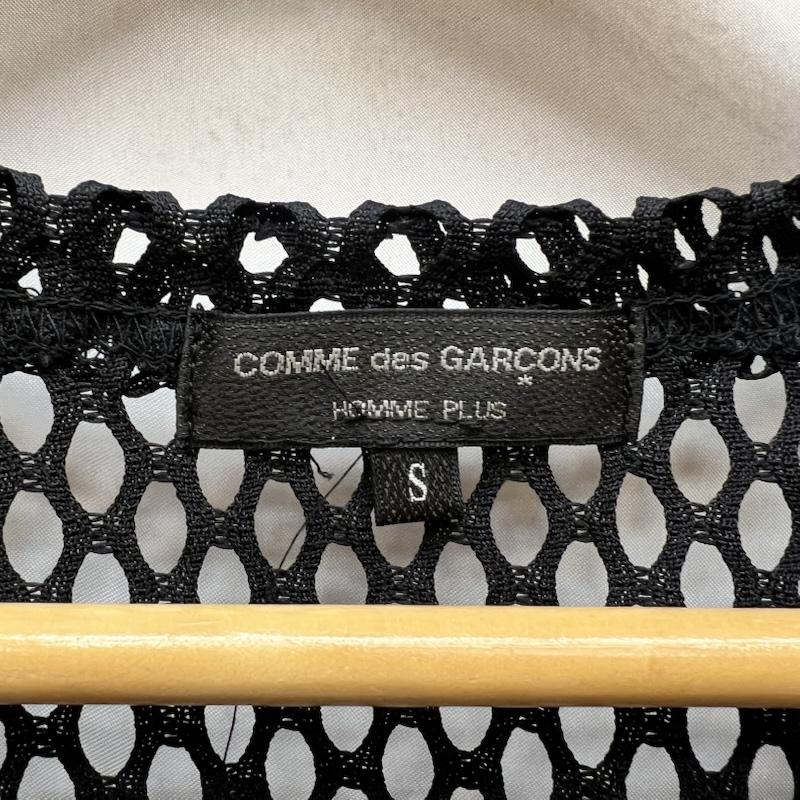コムデギャルソンオムプリュス COMME des GARCONS HommePlus Tシャツ 半袖 19SS メッシュ Tシャツ シースルー カットソー PC-T010 S 黒 / ブラック / black メンズ USED 古着 中古 50169605