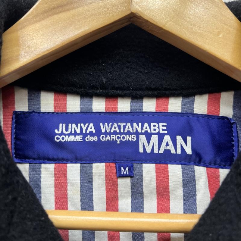 ジュンヤワタナベコムデギャルソンマン JUNYA WATANABE COMME des GARCONS MAN コート ピーコート カシミヤ 混 ウール ピーコート WG-J018 M 黒 / ブラック / black メンズ USED 古着 中古 50169607