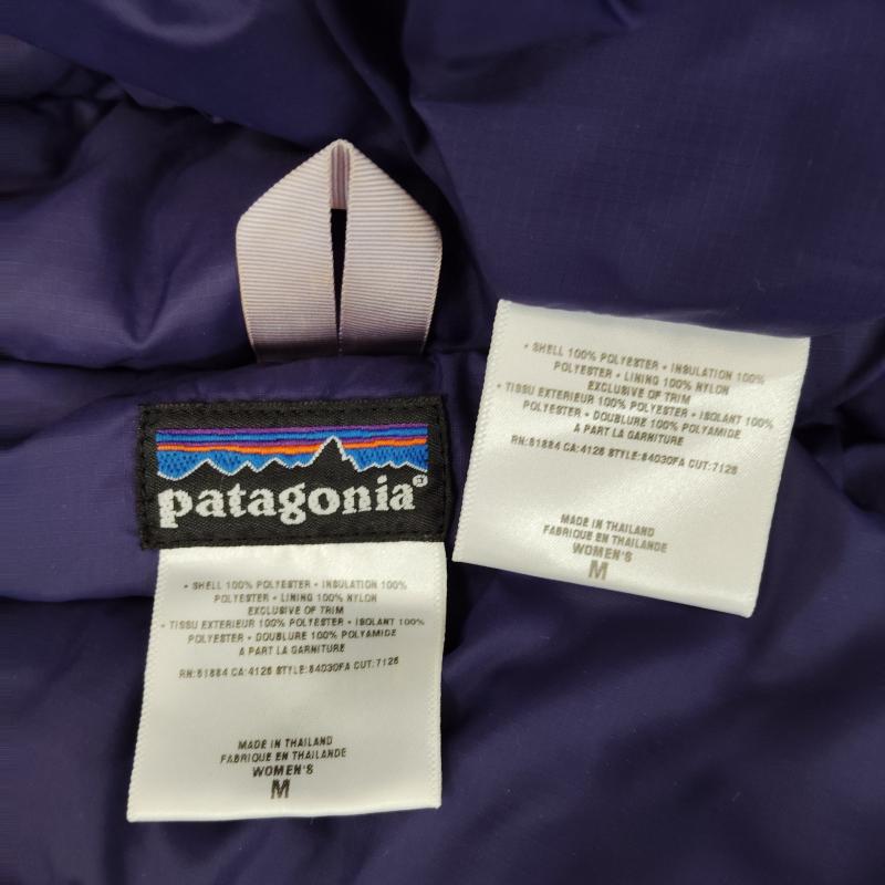 パタゴニア patagonia ジャケット、上着 ジャケット、ブレザー ウィメンズ パフ ジャケット 84030FA しなこカラー M 紫 / パープル / purple レディース USED 古着 中古 50169616