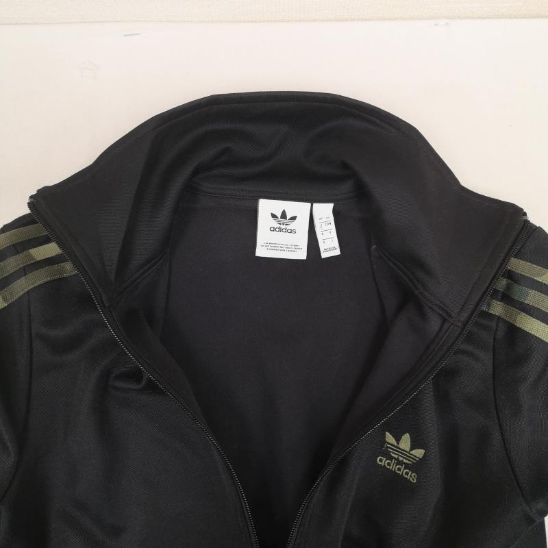 アディダスオリジナルス adidas originals ジャケット、上着 ジャンパー、ブルゾン カモフラージュ 迷彩柄 3ストライプ トラック ジャケット ジャージ FM3363 S 黒 / ブラック / black メンズ USED 古着 中古 50169633