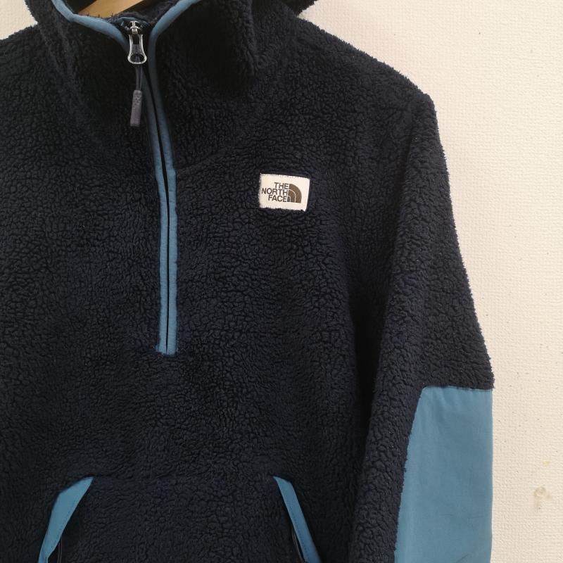 ザノースフェイス THE NORTH FACE ジャケット、上着 ジャンパー、ブルゾン ボア フリース ハーフジップ キャンプシャイア プルオーバー フーディー NF0A4R5D S 紺 / ネイビー / navy メンズ USED 古着 中古 50169635