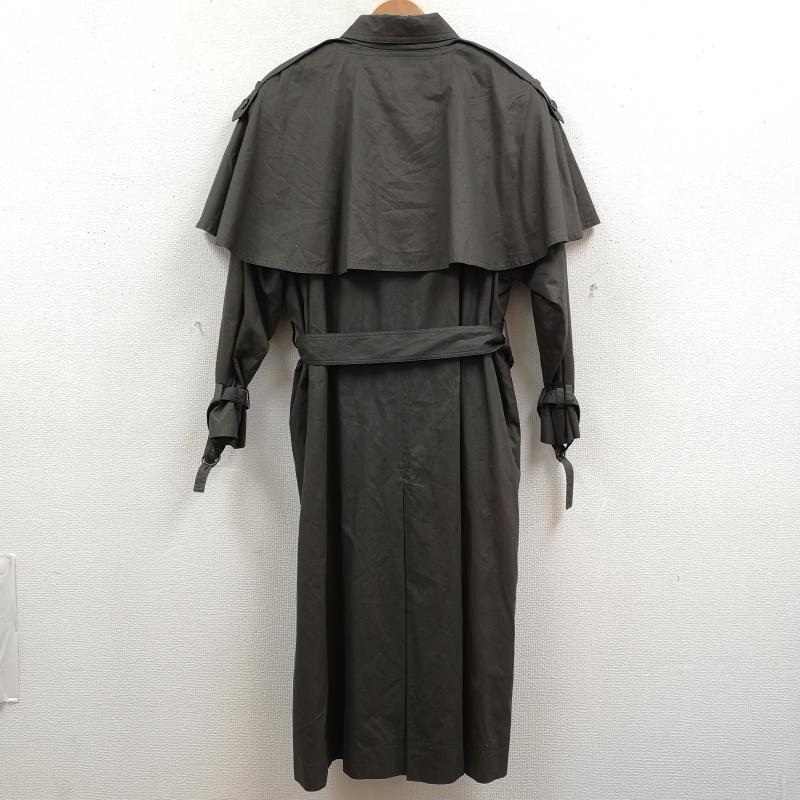 古着 USED コート トレンチコート PERRY ELLIS ケープ付き ロング トレンチ コート チャコールグレー / チャコールグレー / レディース USED 古着 中古 50169641