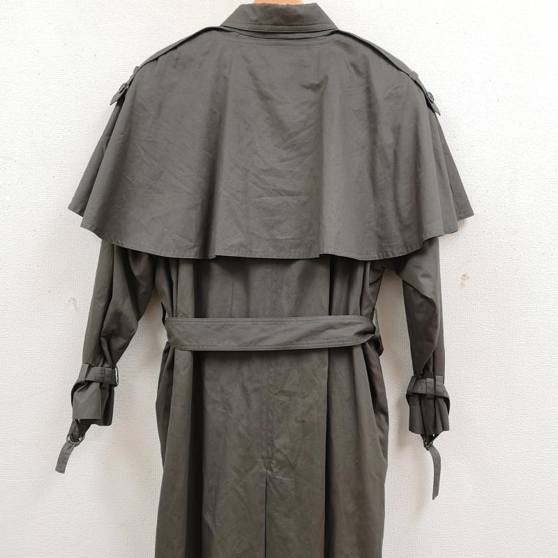 古着 USED コート トレンチコート PERRY ELLIS ケープ付き ロング トレンチ コート チャコールグレー / チャコールグレー / レディース USED 古着 中古 50169641