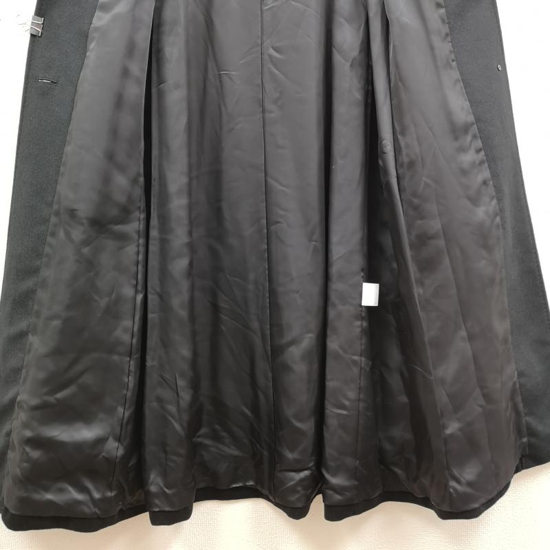 ハーディーエイミス HARDYAMIES コート コート一般 日本製 シングルブレスト ボタン仕様 ステンカラー ロング コート 33-1435-05 - 黒 / ブラック / black レディース USED 古着 中古 50169644