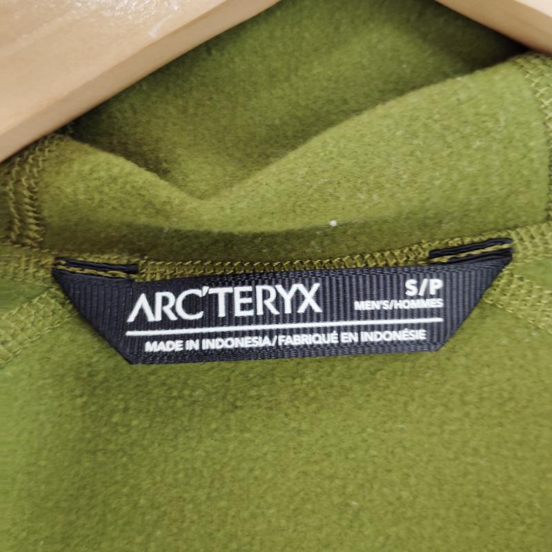 アークテリクス ARC TERYX ジャケット、上着 ジャンパー、ブルゾン アダヒ フーディ 軽量 ジップ パーカー ストレッチ フリース S 緑 / グリーン / green メンズ USED 古着 中古 50169648
