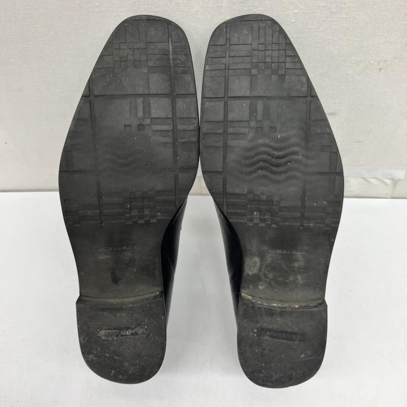 バーバリー BURBERRY ローファー ローファー レザー ビット ローファー 25.5cm 黒 / ブラック / black メンズ USED 古着 中古 50169654