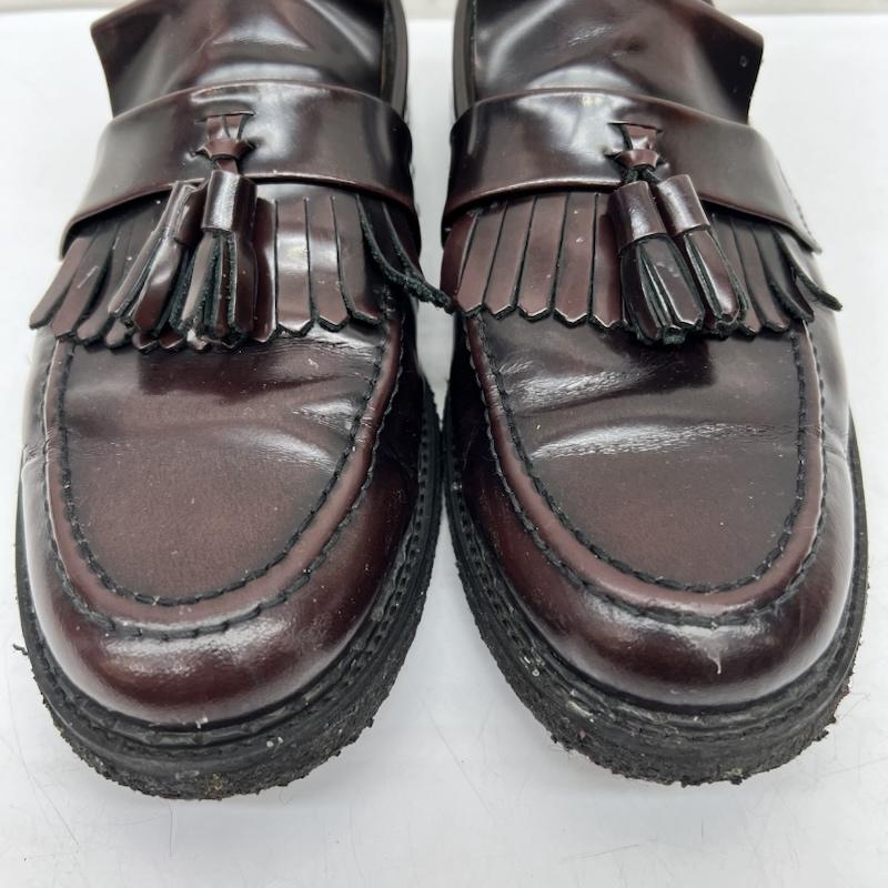 ジョージコックス GEORGE COX ローファー ローファー × FRED PERRY フレッドペリー コラボ タッセルローファー 27.0cm 茶 / ブラウン / brown メンズ USED 古着 中古 50169655
