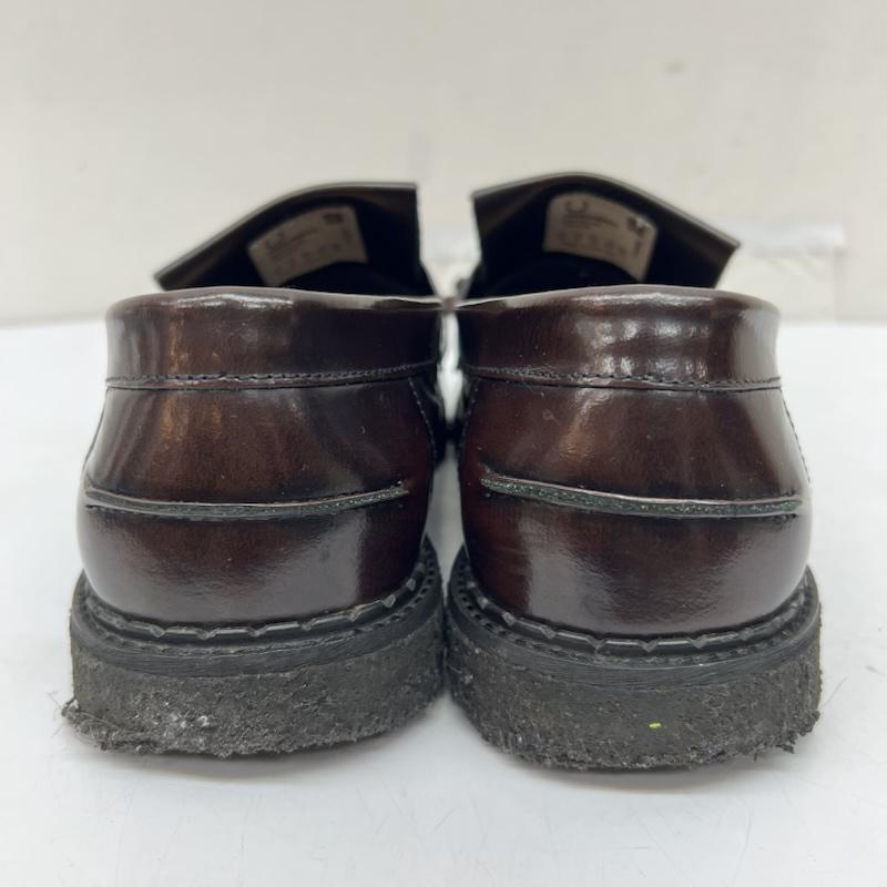 ジョージコックス GEORGE COX ローファー ローファー × FRED PERRY フレッドペリー コラボ タッセルローファー 27.0cm 茶 / ブラウン / brown メンズ USED 古着 中古 50169655
