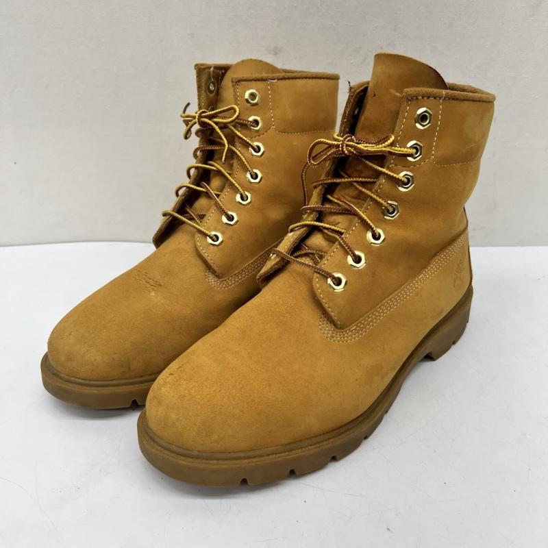 ティンバーランド Timberland ブーツ 一般 6インチ ベーシックブーツ 10066 ウィート US：9 メンズ USED 古着 中古 50169656
