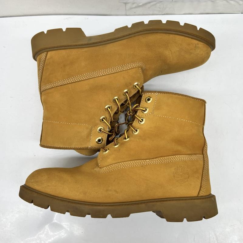 ティンバーランド Timberland ブーツ 一般 6インチ ベーシックブーツ 10066 ウィート US：9 メンズ USED 古着 中古 50169656
