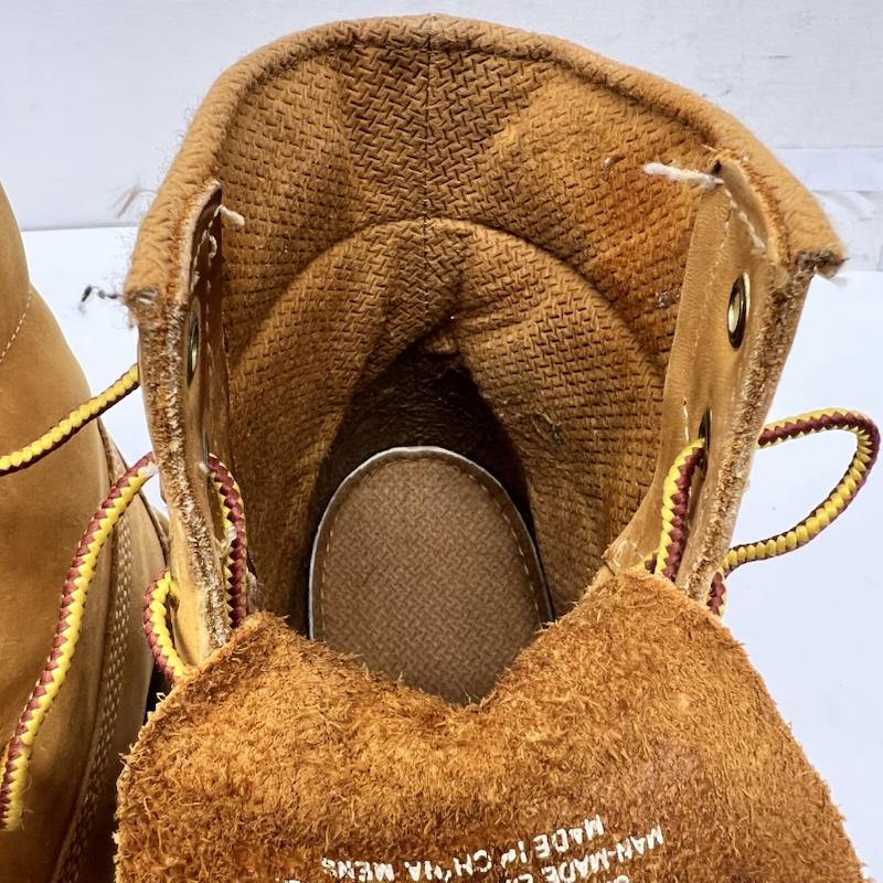 ティンバーランド Timberland ブーツ 一般 6インチ ベーシックブーツ 10066 ウィート US：9 メンズ USED 古着 中古 50169656
