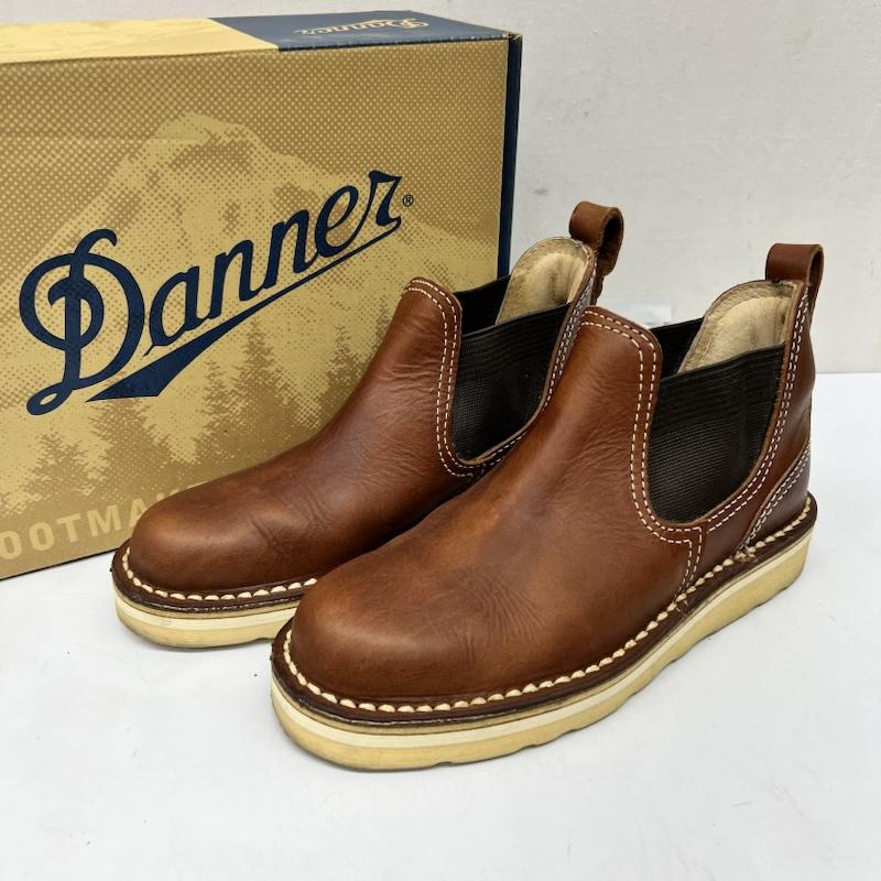 ダナー Danner ブーツ 一般 レザー サイドゴアブーツ D-4109 US：7 茶 / ブラウン / brown メンズ USED 古着 中古 50169657