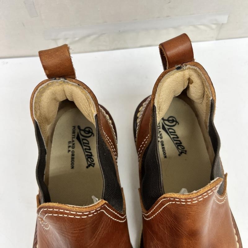 ダナー Danner ブーツ 一般 レザー サイドゴアブーツ D-4109 US：7 茶 / ブラウン / brown メンズ USED 古着 中古 50169657
