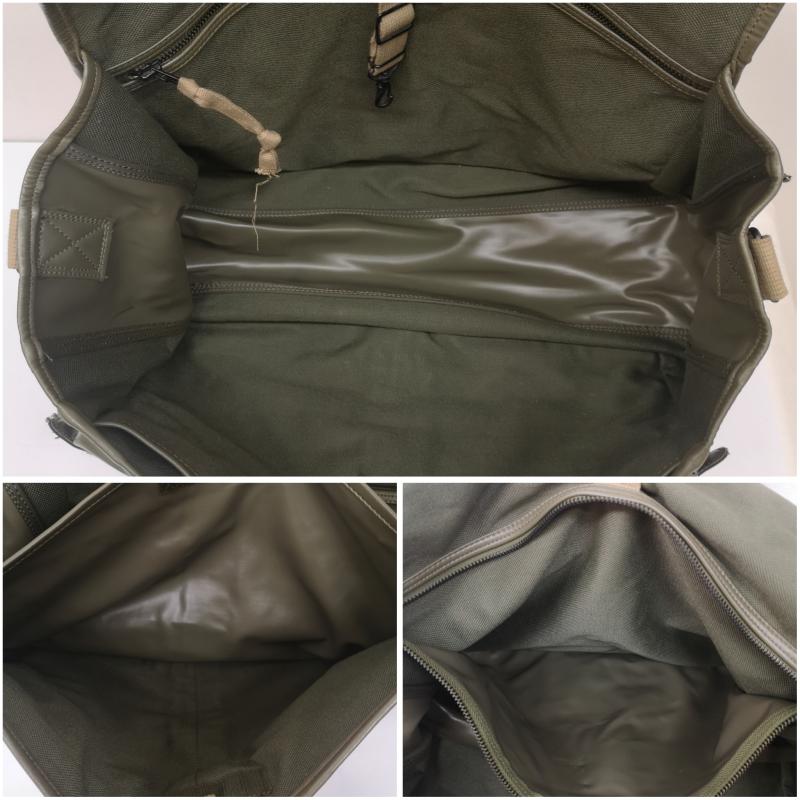 ラゲッジ レーベル LUGGAGE LABEL ショルダーバッグ ショルダーバッグ 日本製 吉田カバン ライナー 赤バッテン ショルダー バッグ - カーキ / カーキ / khaki X 緑 / グリーン / green メンズ USED 古着 中古 50169666