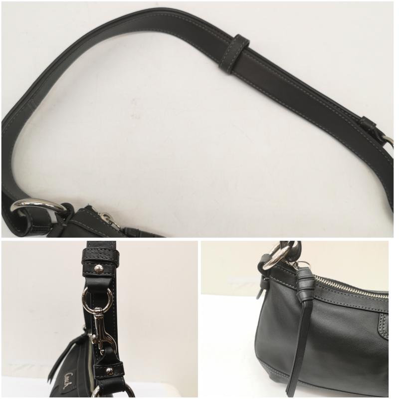 コーチ COACH ショルダーバッグ ショルダーバッグ 本革 レザー 三日月型 ショルダー バッグ F19729 - 黒 / ブラック / black レディース USED 古着 中古 50169671