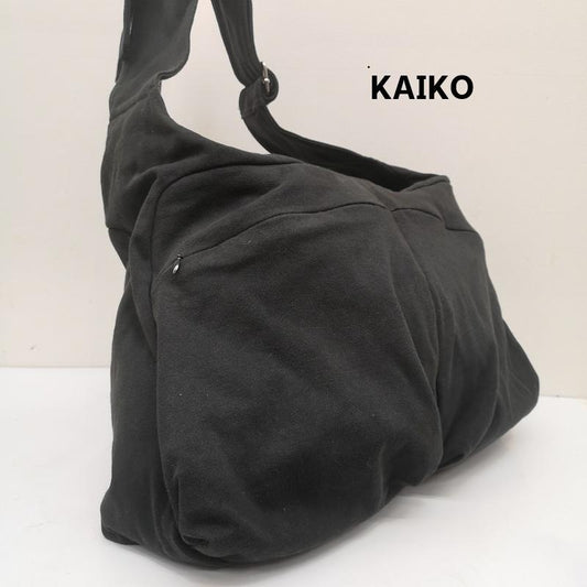 カイコー KAIKO ショルダーバッグ ショルダーバッグ SAVE #4 TRAINING スウェット ショルダー バッグ KAIKO-23-008 - 黒 / ブラック / black メンズ USED 古着 中古 50169673
