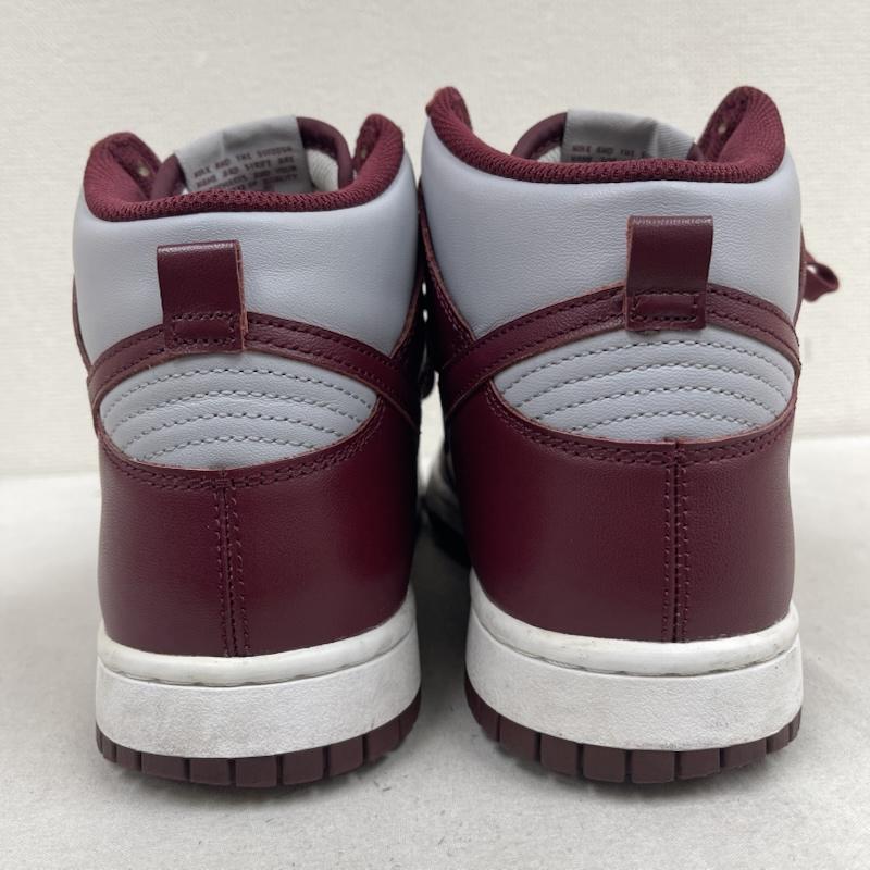 ナイキ NIKE スニーカー スニーカー Dunk High Dark Beetroot and Wolf Grey スニーカー 28.0cm えんじ / ワインレッド / dark red メンズ USED 古着 中古 50169675