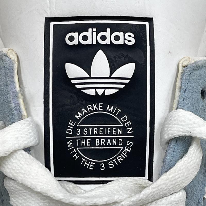 アディダスオリジナルス adidas originals スニーカー スニーカー GAZELLE IH9864 WHITE BLUE WHEAT ガゼル シューズ スエード スニーカー 26.5cm 水色 / ライトブルー / メンズ USED 古着 中古 50169676