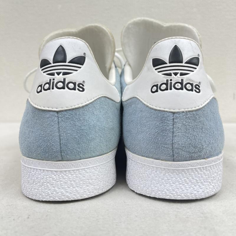 アディダスオリジナルス adidas originals スニーカー スニーカー GAZELLE IH9864 WHITE BLUE WHEAT ガゼル シューズ スエード スニーカー 26.5cm 水色 / ライトブルー / メンズ USED 古着 中古 50169676