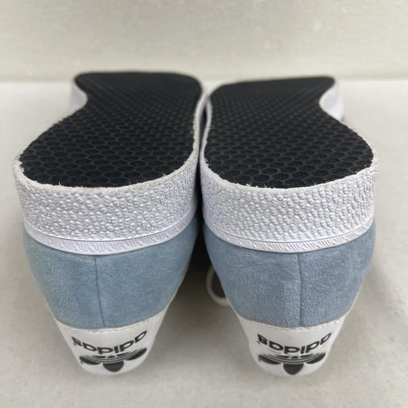 アディダスオリジナルス adidas originals スニーカー スニーカー GAZELLE IH9864 WHITE BLUE WHEAT ガゼル シューズ スエード スニーカー 26.5cm 水色 / ライトブルー / メンズ USED 古着 中古 50169676