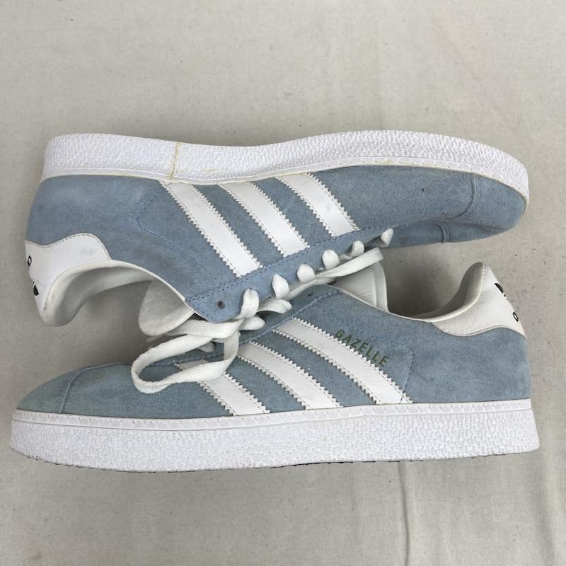 アディダスオリジナルス adidas originals スニーカー スニーカー GAZELLE IH9864 WHITE BLUE WHEAT ガゼル シューズ スエード スニーカー 26.5cm 水色 / ライトブルー / メンズ USED 古着 中古 50169676