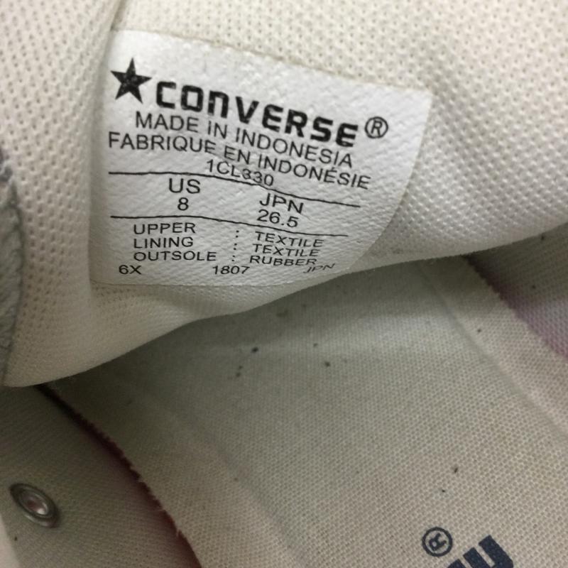 コンバース CONVERSE スニーカー スニーカー コンバース 1CL330 ALLSTAR OX レオパード柄 豹柄 26.5cm ヒョウ柄・レオパード柄 灰 / グレー / gray メンズ USED 古着 中古 50169686
