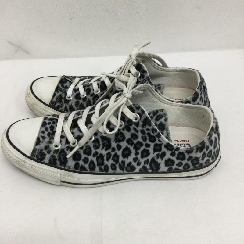 コンバース CONVERSE スニーカー スニーカー コンバース 1CL330 ALLSTAR OX レオパード柄 豹柄 26.5cm ヒョウ柄・レオパード柄 灰 / グレー / gray メンズ USED 古着 中古 50169686
