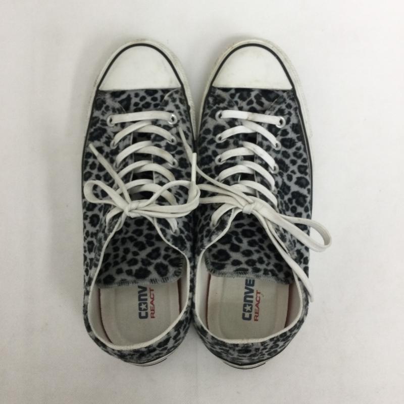 コンバース CONVERSE スニーカー スニーカー コンバース 1CL330 ALLSTAR OX レオパード柄 豹柄 26.5cm ヒョウ柄・レオパード柄 灰 / グレー / gray メンズ USED 古着 中古 50169686