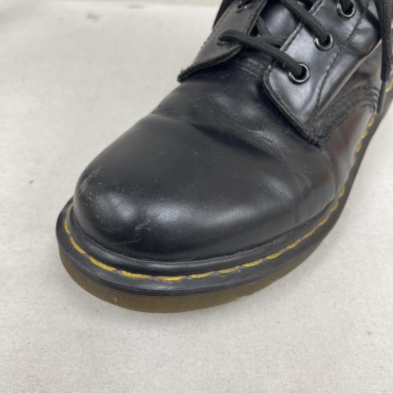 ドクターマーチン Dr.Martens ブーツ ショートブーツ 1460 8 ホールブーツ ステッチ レースアップ ワーク ブーツ UK：5 黒 / ブラック / black メンズ USED 古着 中古 50169687