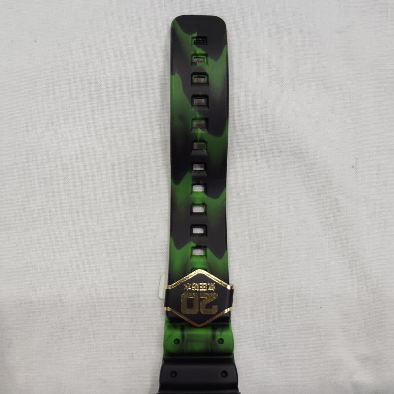 ジーショック G-SHOCK 腕時計 デジタル 稼働品 90s DW-6000D-1 イチロー モデル 1992年発売 デジタル 腕時計 - 黒 / ブラック / black X 緑 / グリーン / green メンズ USED 古着 中古 50169693