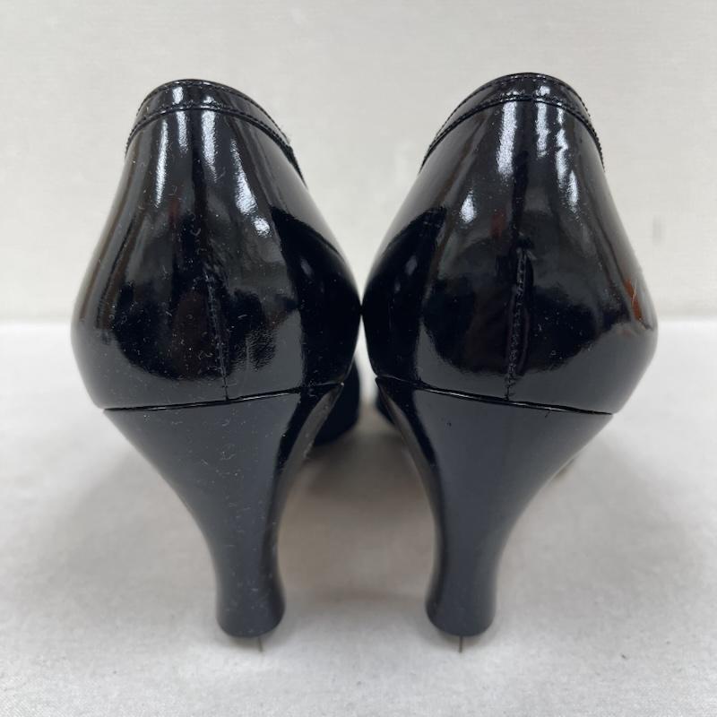 サルヴァトーレフェラガモ Salvatore Ferragamo パンプス パンプス イタリア製 ヴィンテージ グログランリボン パンプス dd11509 360 黒 / ブラック / black レディース USED 古着 中古 50169694