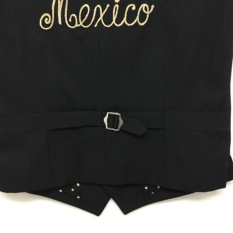ワコマリア WACKO MARIA ベスト ベスト ワコマリア 09AW-VES-18 ドット柄 刺繍 ベスト ブラック L メンズ L 刺繍 黒 / ブラック / black メンズ USED 古着 中古 50169699