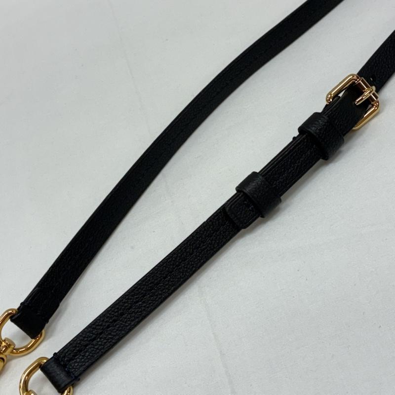 ルイヴィトン LOUIS VUITTON バッグ バッグ アンプラント スピーディー バンドリエール ノワール シボ革 レザー ベルト ショルダー ストラップ のみ - レディース USED 古着 中古 50169704