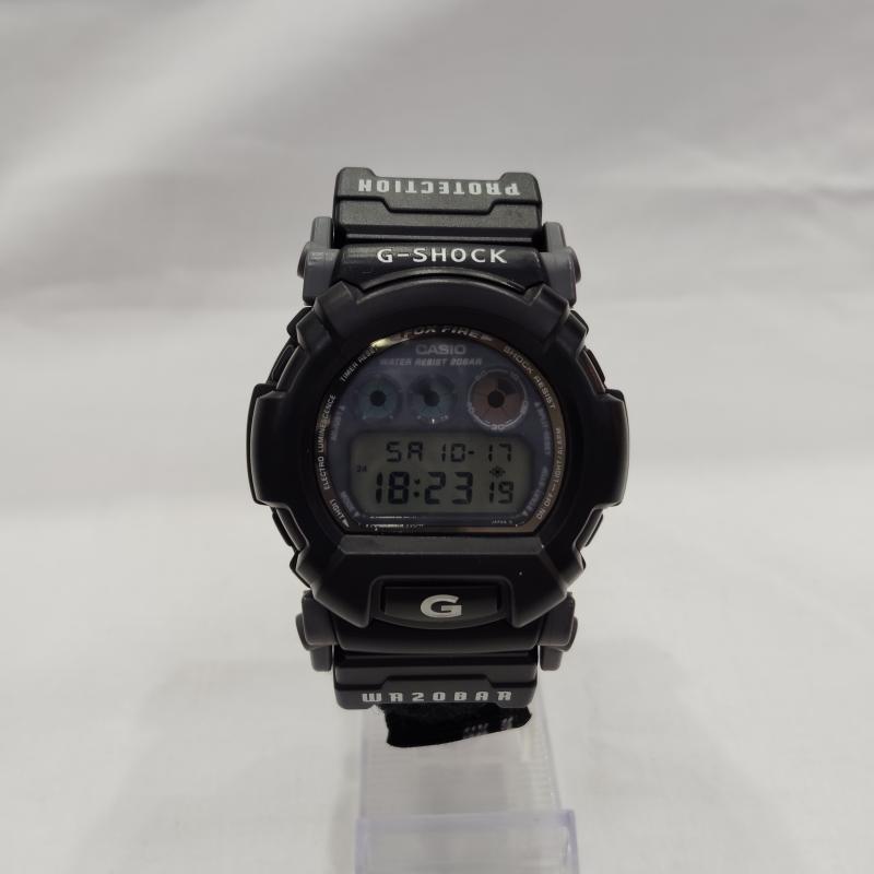 ジーショック G-SHOCK 腕時計 デジタル 稼働品 DW002 Rhythm it b-boy デジタル 腕時計 - 黒 / ブラック / black X 白 / ホワイト / white メンズ USED 古着 中古 50169705