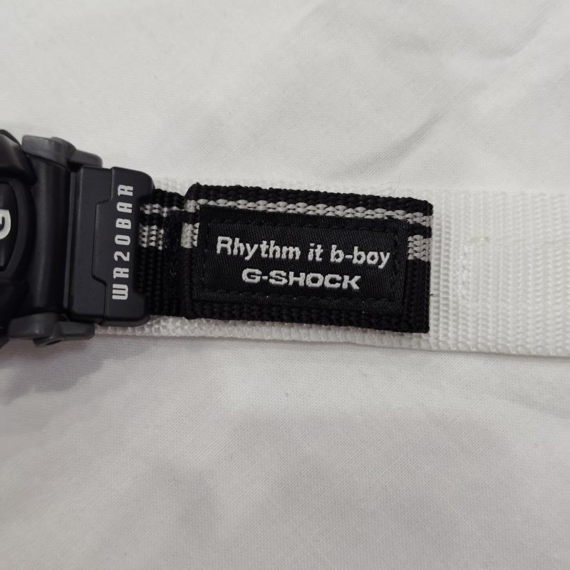 ジーショック G-SHOCK 腕時計 デジタル 稼働品 DW002 Rhythm it b-boy デジタル 腕時計 - 黒 / ブラック / black X 白 / ホワイト / white メンズ USED 古着 中古 50169705