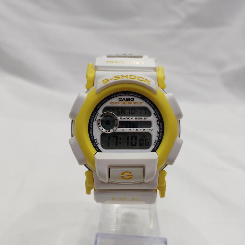 ジーショック G-SHOCK 腕時計 デジタル G-LIDE DW-003IS-9T I.S.F. 国際 スノーボード 連盟 コラボ 腕時計 - 白 / ホワイト / white X 黄 / イエロー / yellow メンズ USED 古着 中古 50169709