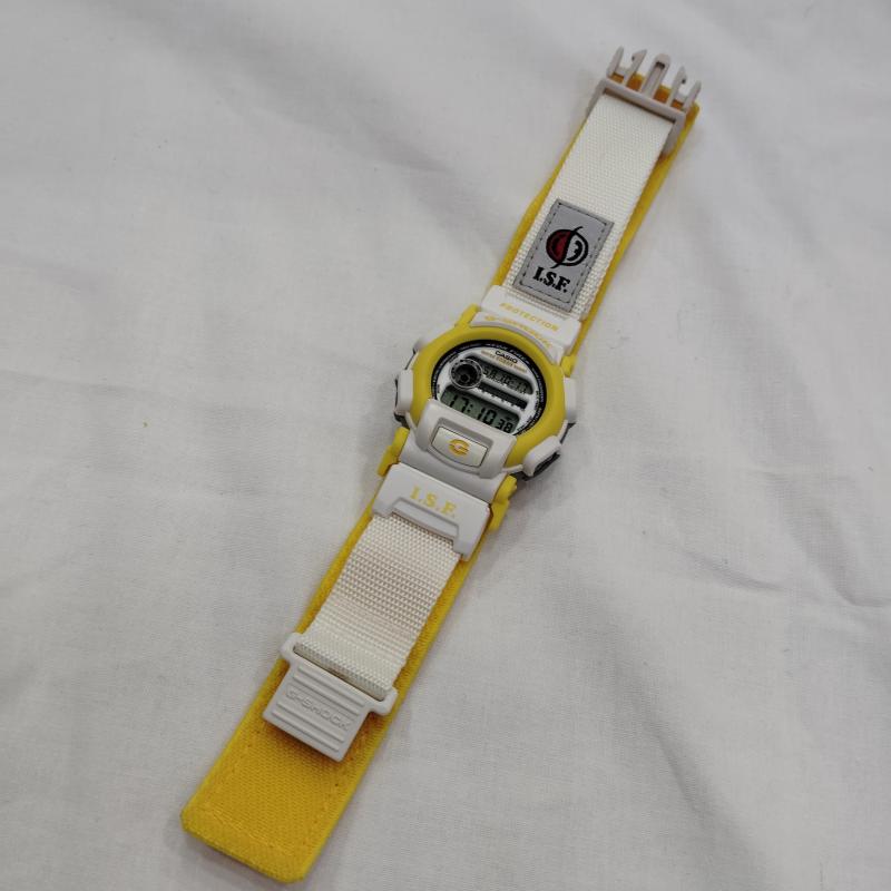 ジーショック G-SHOCK 腕時計 デジタル G-LIDE DW-003IS-9T I.S.F. 国際 スノーボード 連盟 コラボ 腕時計 - 白 / ホワイト / white X 黄 / イエロー / yellow メンズ USED 古着 中古 50169709