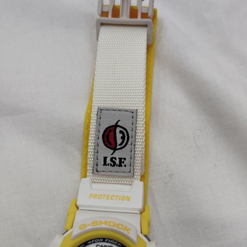 ジーショック G-SHOCK 腕時計 デジタル G-LIDE DW-003IS-9T I.S.F. 国際 スノーボード 連盟 コラボ 腕時計 - 白 / ホワイト / white X 黄 / イエロー / yellow メンズ USED 古着 中古 50169709