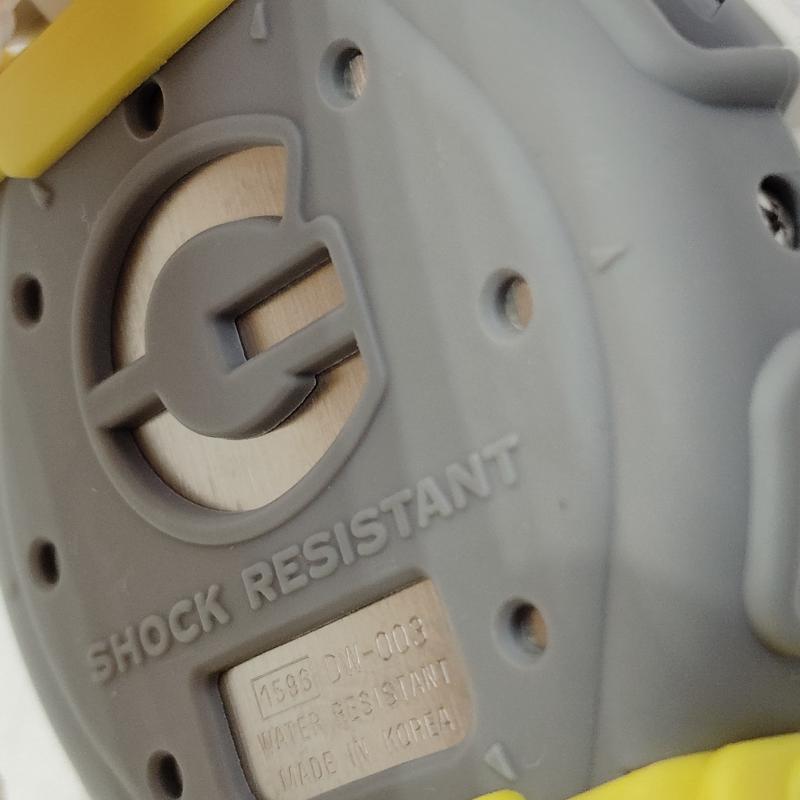 ジーショック G-SHOCK 腕時計 デジタル G-LIDE DW-003IS-9T I.S.F. 国際 スノーボード 連盟 コラボ 腕時計 - 白 / ホワイト / white X 黄 / イエロー / yellow メンズ USED 古着 中古 50169709