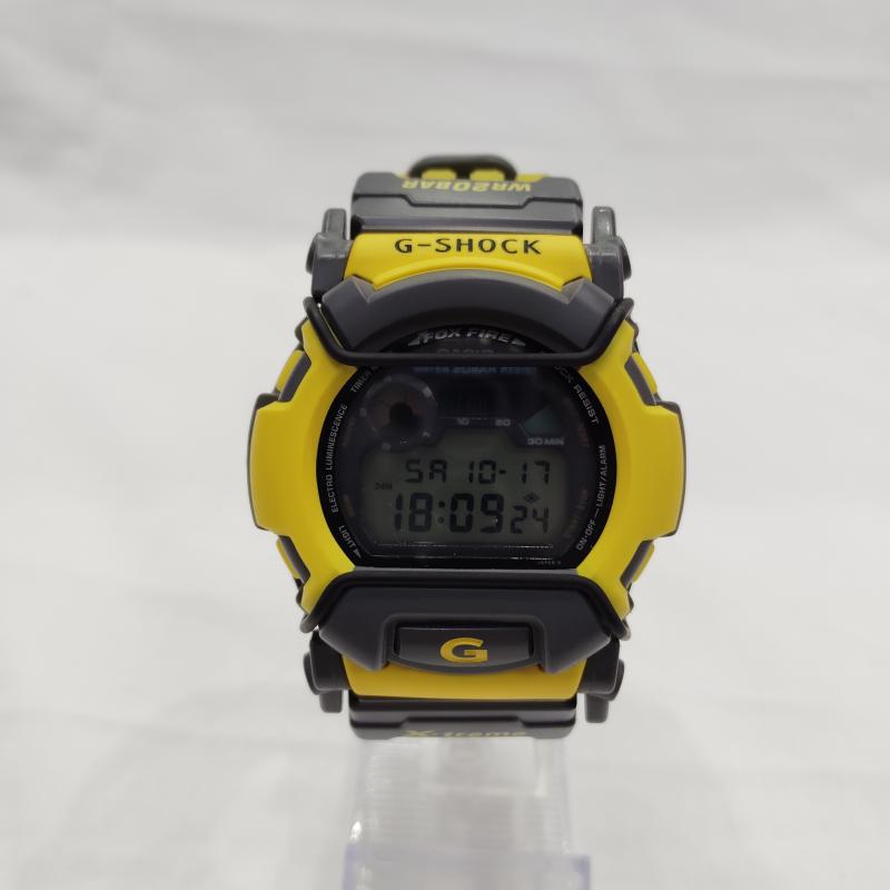 ジーショック G-SHOCK 腕時計 デジタル X-treme エクストリーム DW-002S-9T デジタル 腕時計 FOX FIRE - 黄 / イエロー / yellow メンズ USED 古着 中古 50169712