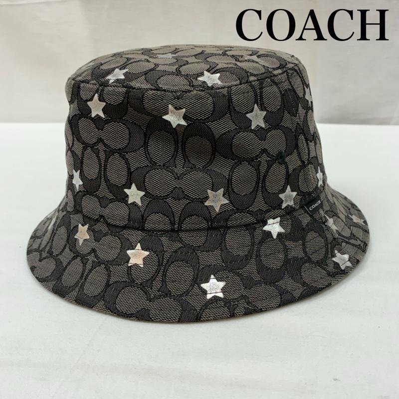 コーチ COACH 帽子 ハット シグネチャー トゥインクル スター プリント バケットハット CP353 - レディース USED 古着 中古 50169714