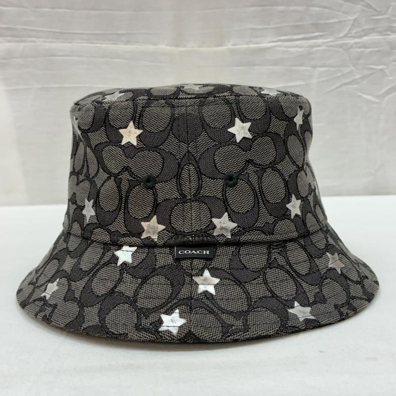 コーチ COACH 帽子 ハット シグネチャー トゥインクル スター プリント バケットハット CP353 - レディース USED 古着 中古 50169714