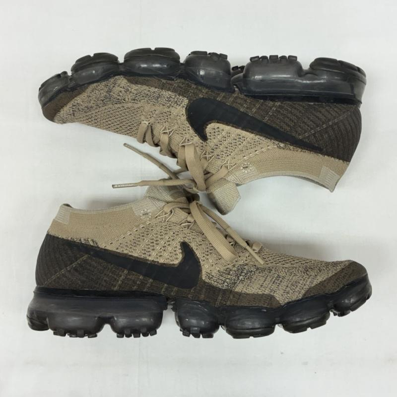 ナイキ NIKE スニーカー スニーカー AIR VAPORMAX FLYKNIT KHAKI エアヴェイパーマックス フライニット スニーカー 849558-201 27.5cm メンズ USED 古着 中古 50169720
