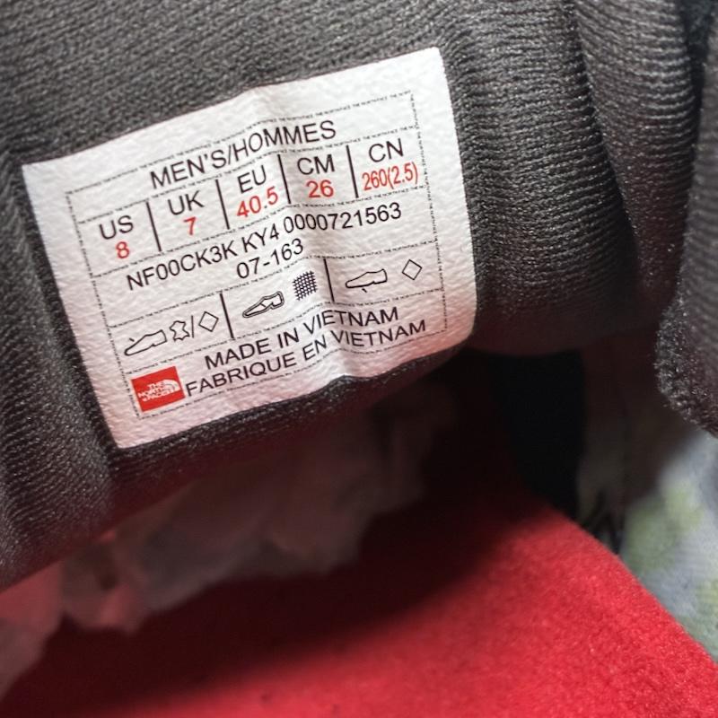 ザノースフェイス THE NORTH FACE スニーカー スニーカー Traverse TR Leather スエード レザー ローカット スニーカー NF00CK3K 26.0cm メンズ USED 古着 中古 50169722