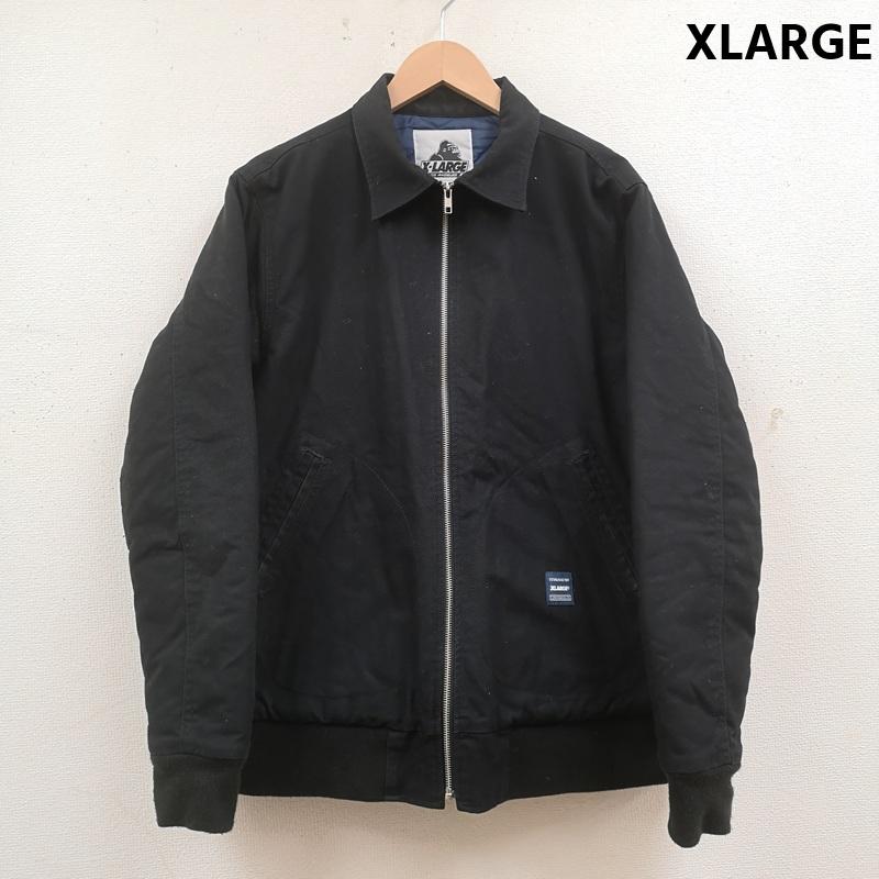 エクストララージ XLARGE ジャケット、上着 ジャンパー、ブルゾン 13FW 中綿 キルティング ダック ワーク ジャケット 0113508 L 黒 / ブラック / black メンズ USED 古着 中古 50169725