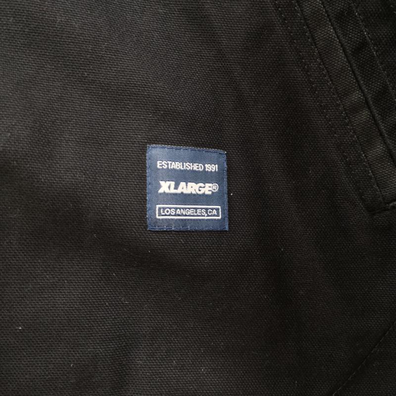 エクストララージ XLARGE ジャケット、上着 ジャンパー、ブルゾン 13FW 中綿 キルティング ダック ワーク ジャケット 0113508 L 黒 / ブラック / black メンズ USED 古着 中古 50169725