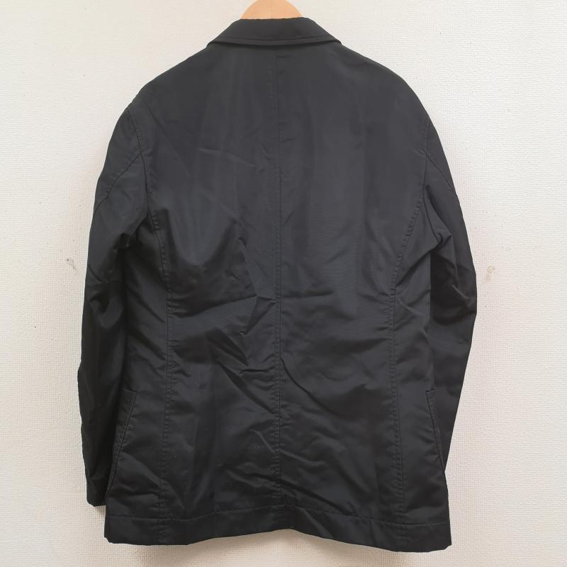 イッセイミヤケ ISSEY MIYAKE ジャケット、上着 ジャケット、ブレザー 日本製 WHITE LABEL 3つボタン ナイロン テーラード ジャケット ME34FD598 2 黒 / ブラック / black メンズ USED 古着 中古 50169726